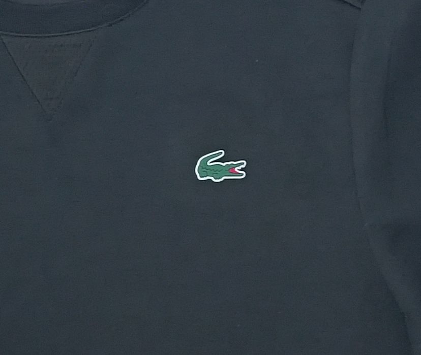 Lacoste Sweatshirt оригинално горнище S черен суичър горно горница