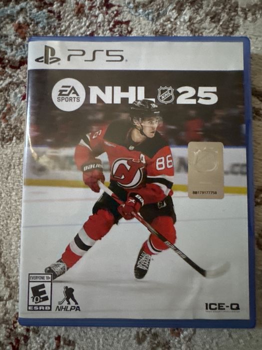 NHL 25 диск хоккей PS5