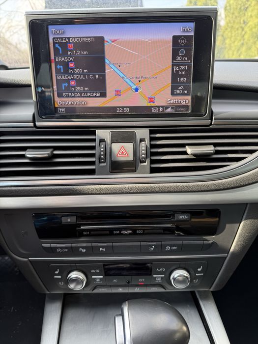 Navigatie mare 3G+ Audi Sim, MMI Audi A6 A7 MIB Audi Sim ecran Audi