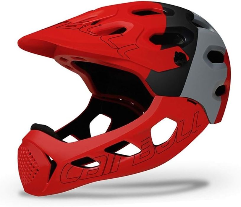 Casca fullface MTB,  M/L 58-62 cm
Cască CairBull cu protecție pentru b
