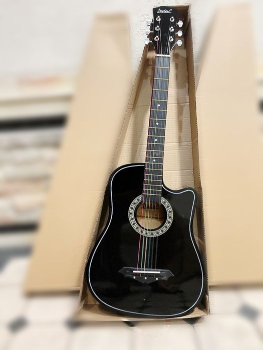 " Aksiya 3 Kun " Super Narx Akustika Gitara Optom  + Sim + Mediator