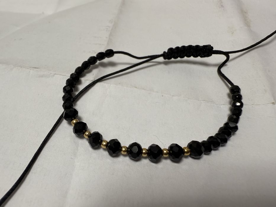 Bratara cu bilute de aur 14k