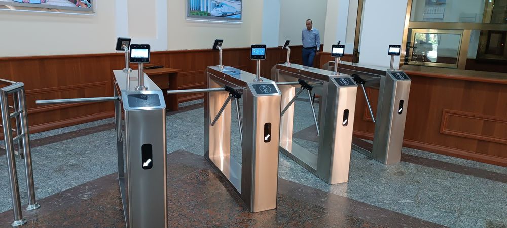 Системы Контроля  Удаленного Доступа HIKVISION, Турникеты .