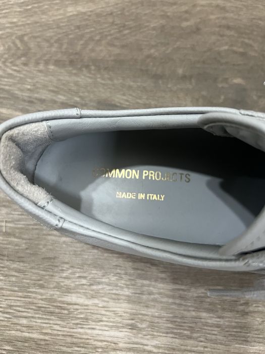 Sneakers Common Projects Bball Low Bumpy Grey EU42 – Made in Italy