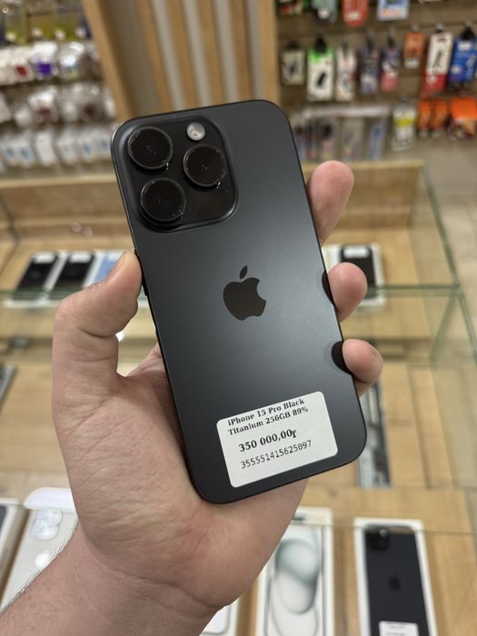 iPhone 15 Pro Black Titanium 89%