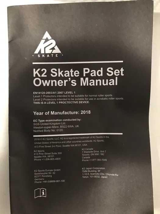 Set protectii copii K2