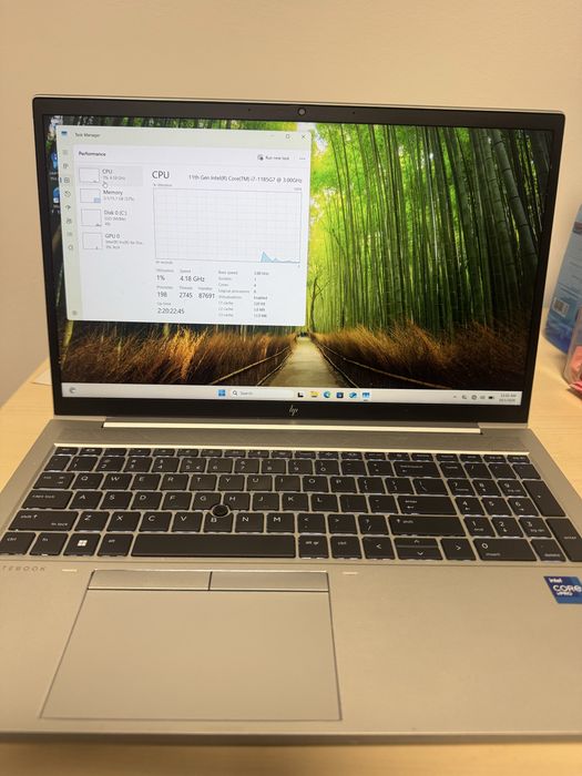 Laptop HP EliteBook 850 G8 – i7-1185G7 / 16GB RAM / SSD 256GB