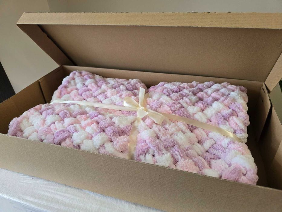 Плетено бебешко одеяло