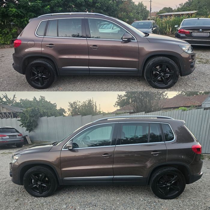 Volkswagen Tiguan 2014, 2.0 Diesel 177Cp /4Motion/Keyless/Park Assist 360°/Camera marsarier/Line assist / MokaBrown