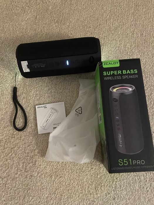 Boxa Portabila wifi Bloth NOUA Zealot S51 Pro