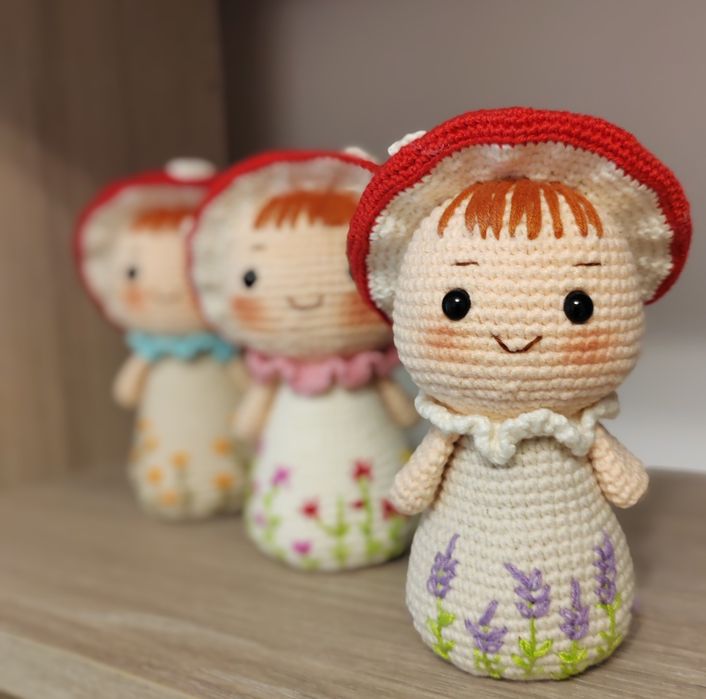 Ciupercă croșetată