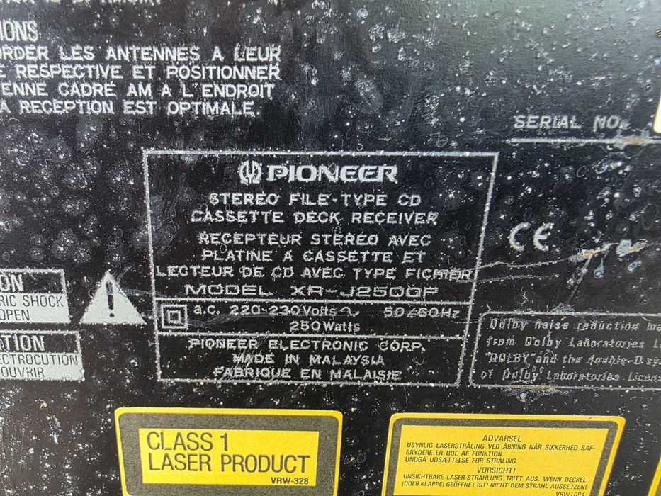 Vand combina marca Pioneer