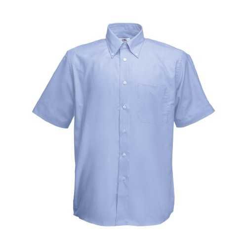 Мъжка риза Fruit of the Loom тип Oxford голям размер дълъг и къс ръкав