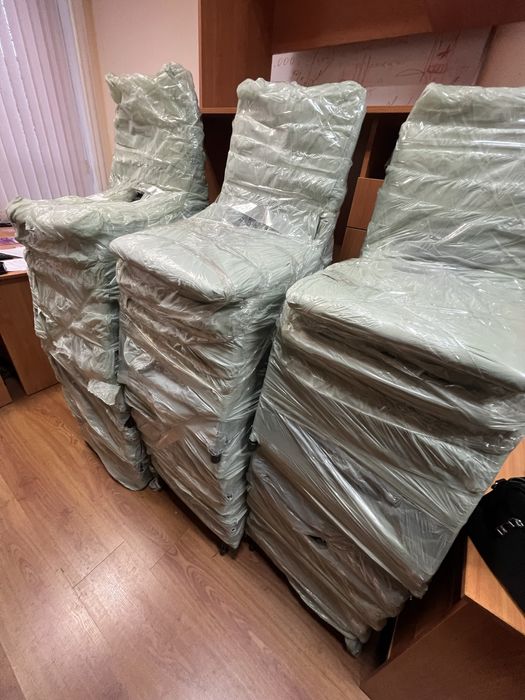 Офисные стулья! Серые! Новые!