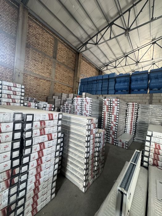 Panelniy batare radiator birinchi qo’l zavod sklad Ukraina Turkiya