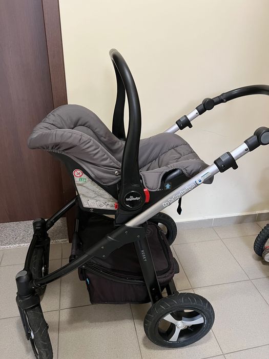 Комбинирана детска количка 3 в 1 модел Husky 2017 Babydesign