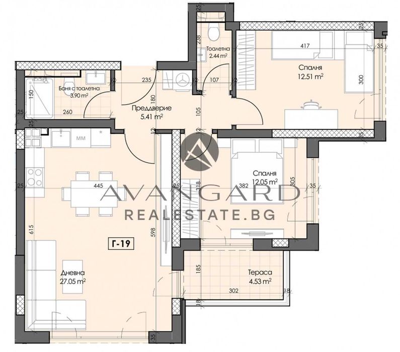 оф.22441 ТОП ЦЕНА!!! Тристаен Кършияка
