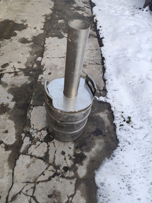 Бак из пивной кеги 50л