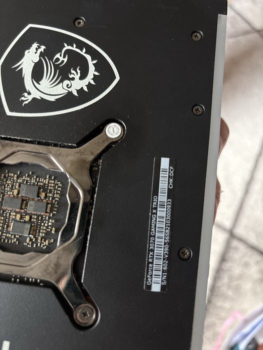 Rtx  MSI 3070 Gaming X Trio