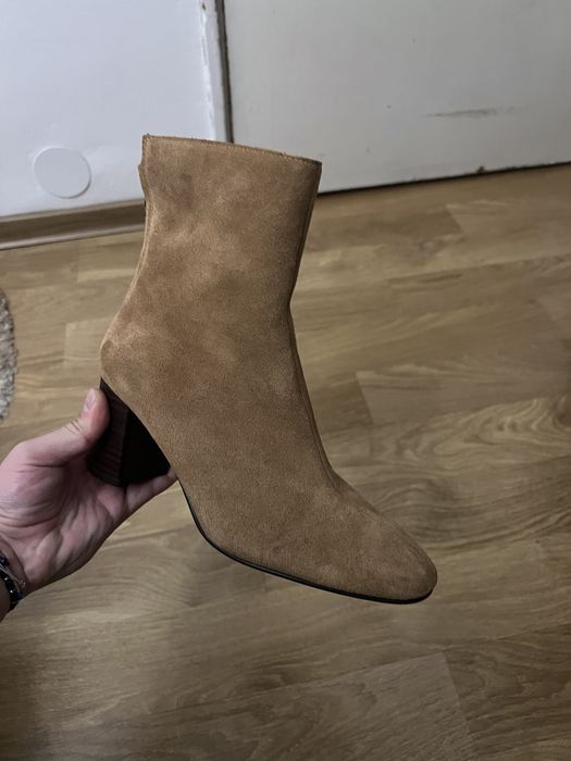 Botine Piele naturala Mango marimea 37