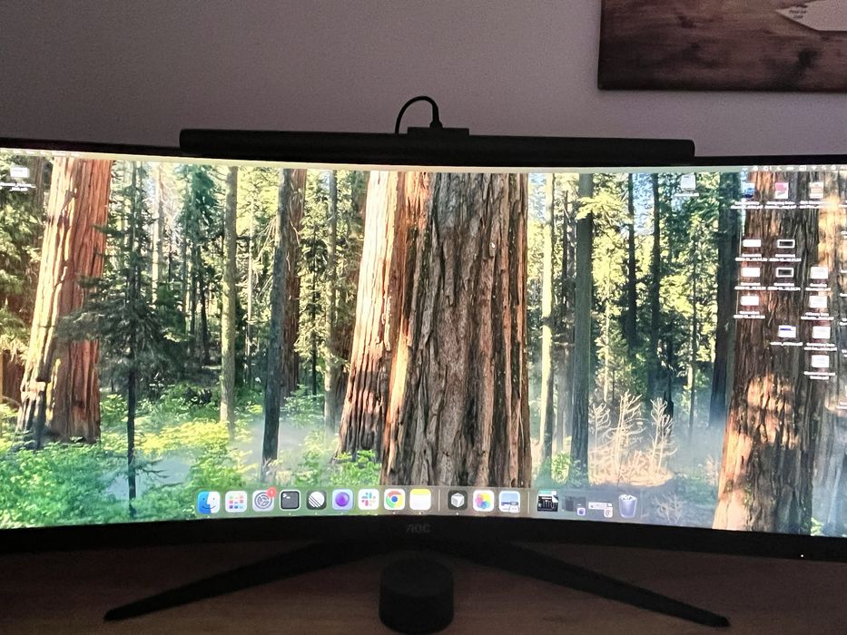 Monitor Gaming LED AOC 34 inch curbat