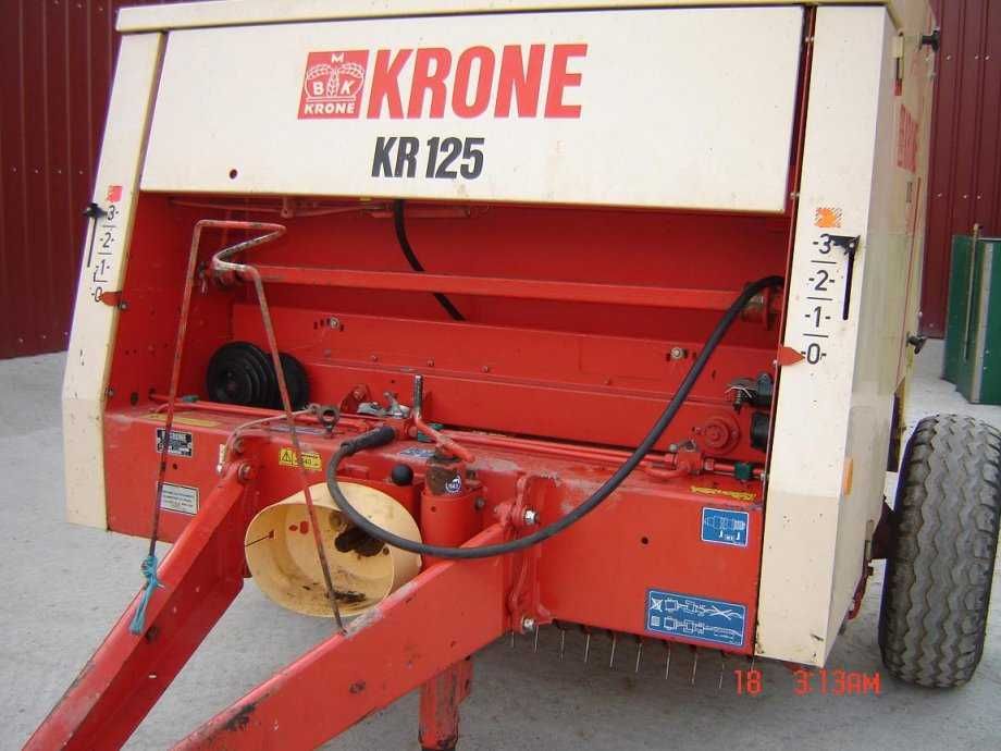 Presa balotiera Krone KR 125 Ata Plasa Krone Kr 130 an 2014 balot 120