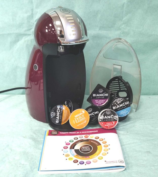 Кафемашина с гаранция 1 година Automat NESCAFÉ® Dolce Gusto Krups Genio.Purple за капсули Долче густо лилава