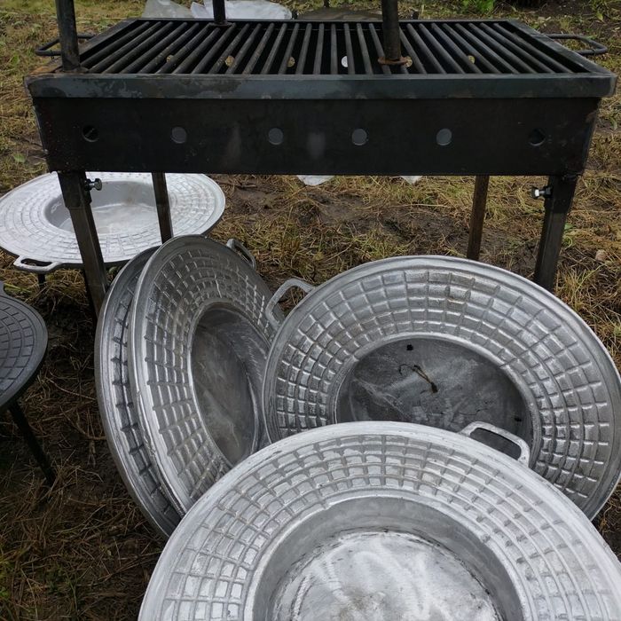 Gratar pe carbuni  60x40cm 2mm grosime