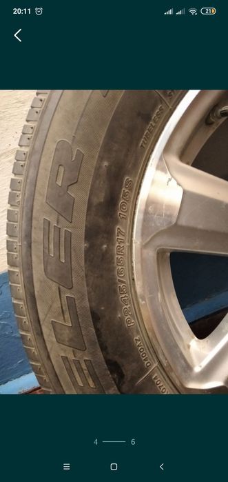 Шины Bridgestone 245/65 R17