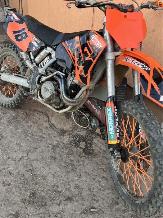 Vand cross KTM 250cc 4T