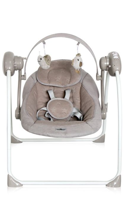 Lorelli Бебешка електрическа люлка Portofino String Stars