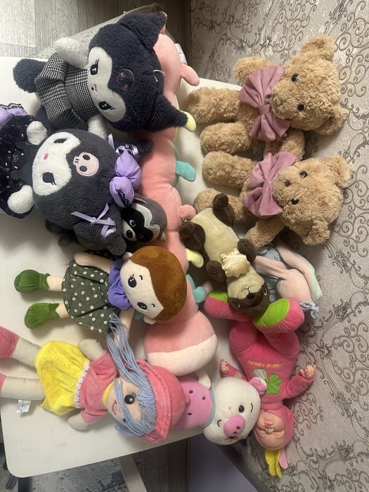 Продам мягкие игрушки цена за все
