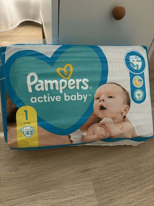 Pampers Nr 1 active baby,premium care ,lupilu