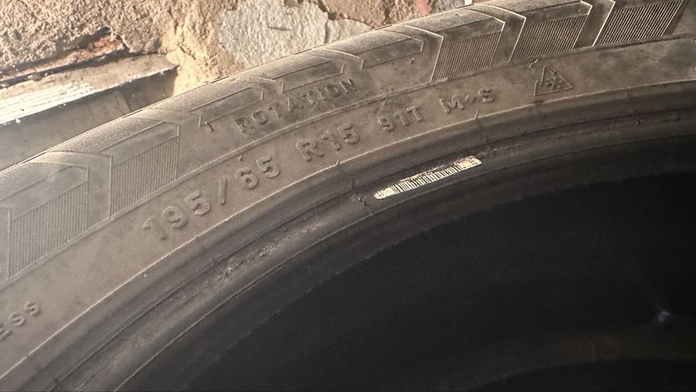 Зимняя резина 195/65/15