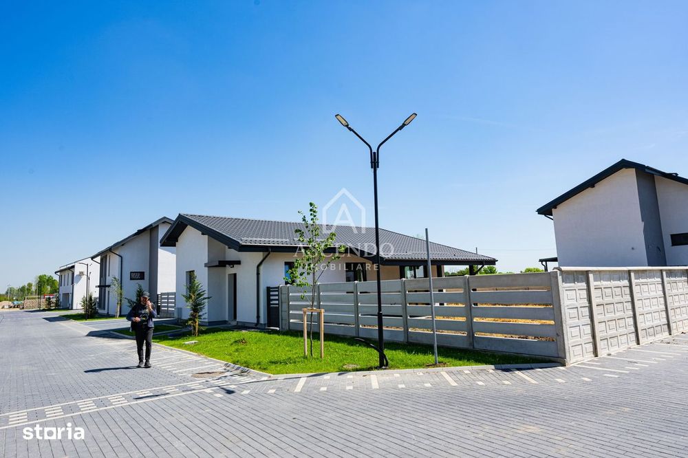 Case noi în Măgurele cu grădină proprie, parc privat și finisaje premi