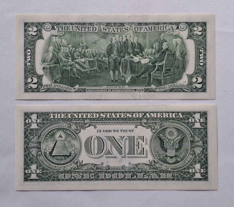 Лот от Колекционерски Долари.  Непрегъвани  (UNC).