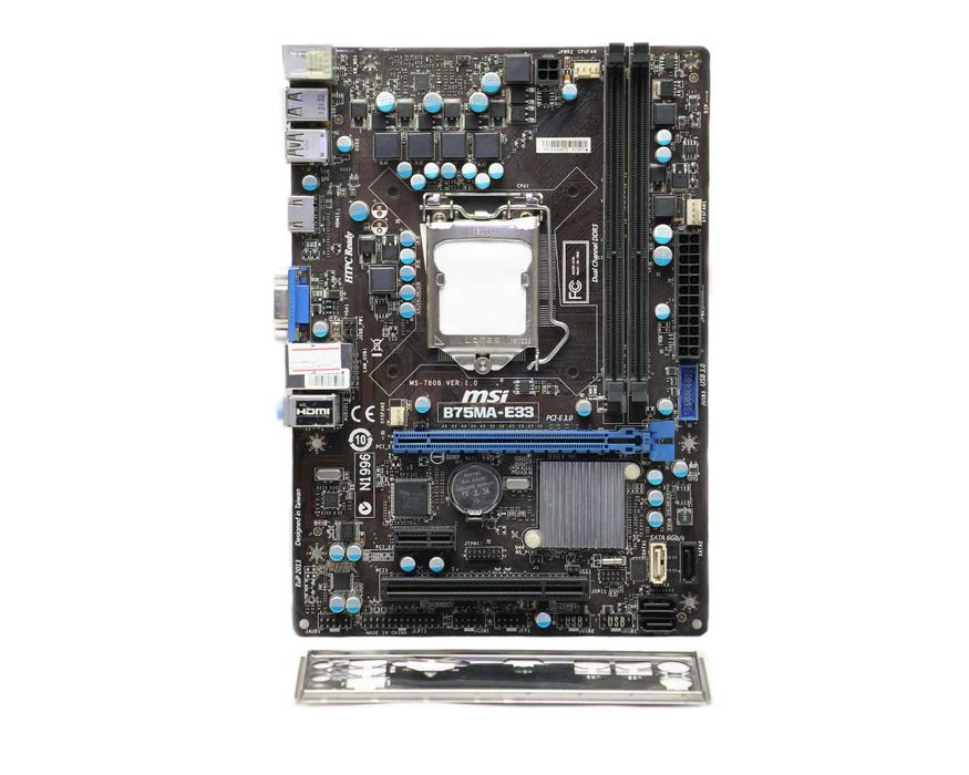 LGA 1155 MSI B75MA-E33 2x DDR3