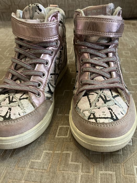 Сапоги, полуботинки кожа