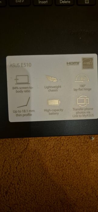 Laptop Asus E510