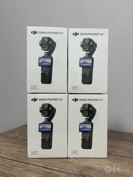 Dji osmo pocket 4p vlog combo. Action camera. 4K