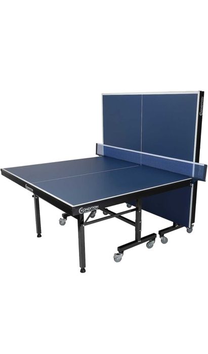 Masa Tenis Kondition, Interior, Pliabila, Albastru, 18 mm