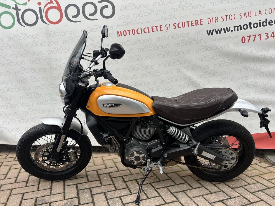 Motoideea vinde Scrambler Classic 800  ABS 2015 Rate Garantie