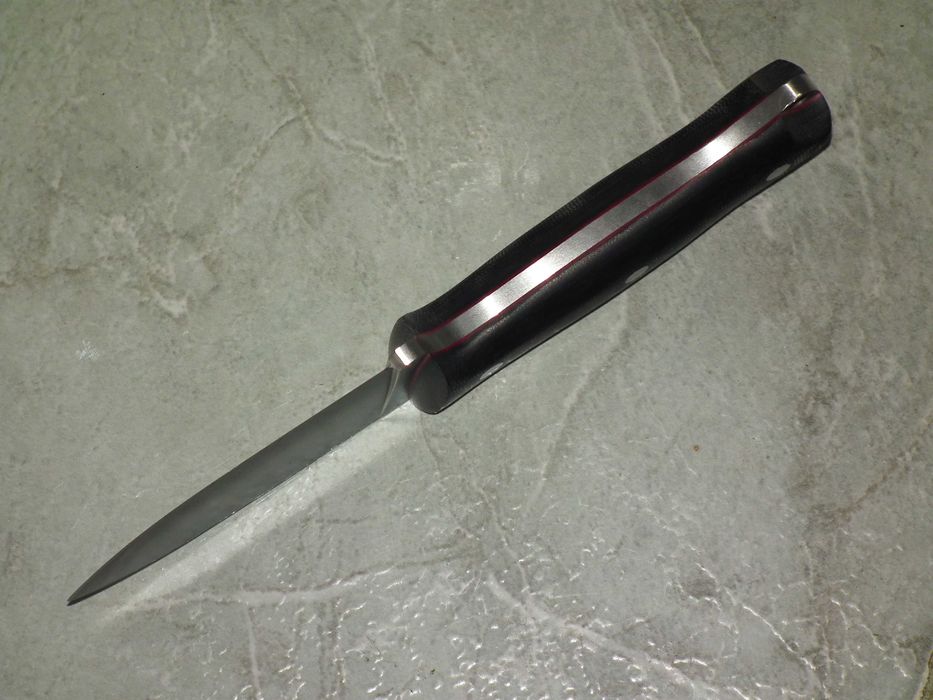 Cutit bushcraft spaniol JOKER Ursus otel Böhler N695 amnar si paracord, nou, cutie