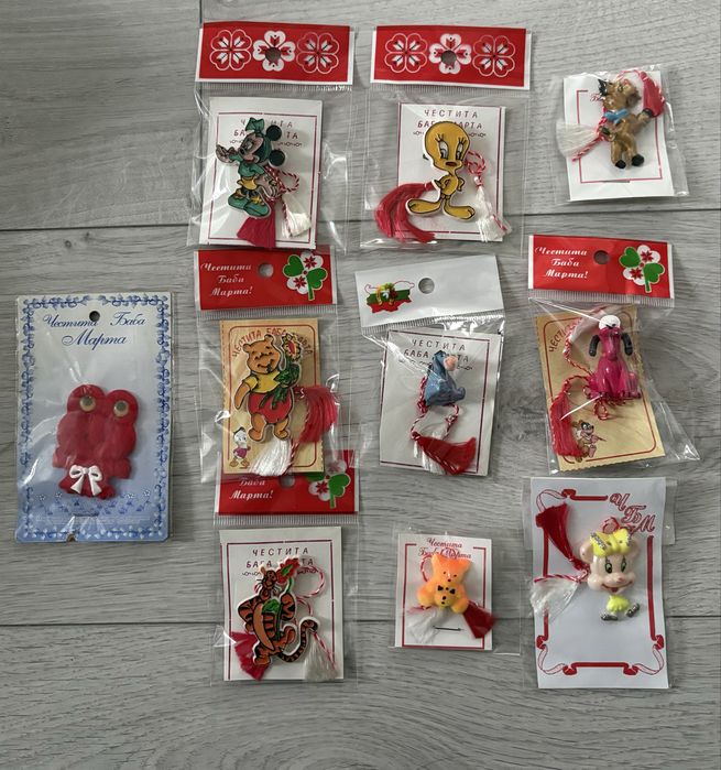 Ретро детски мартеници. Цената е за всички.