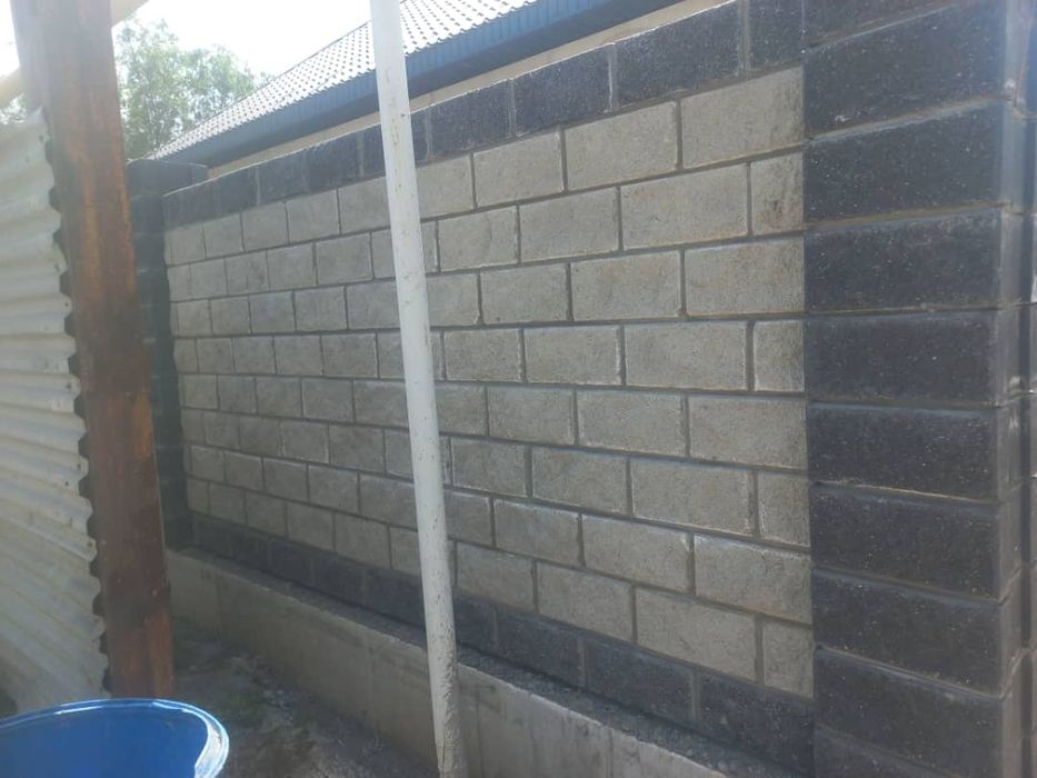 Кладка забора узбеки