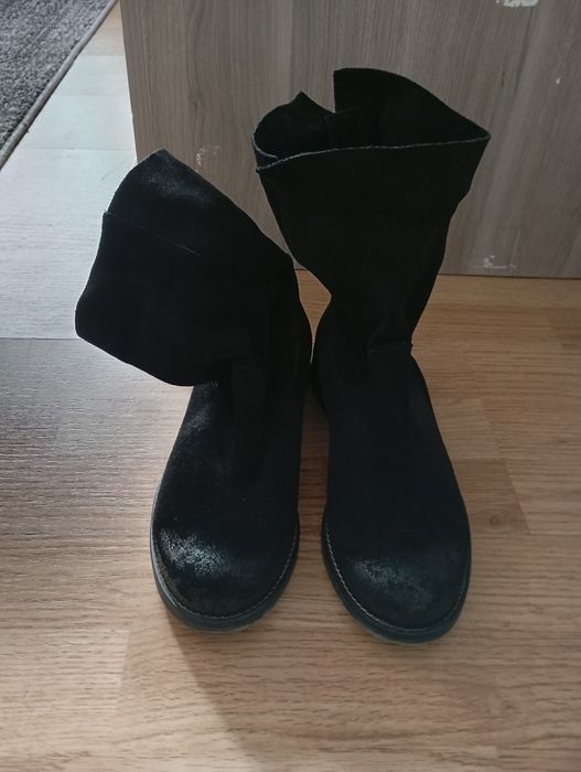 Ghete dama piele întoarsă