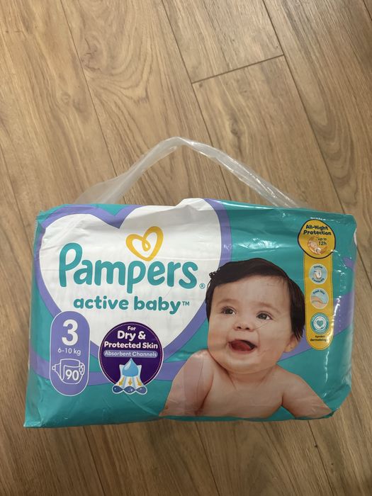Pampers active baby 3 - 90 броя