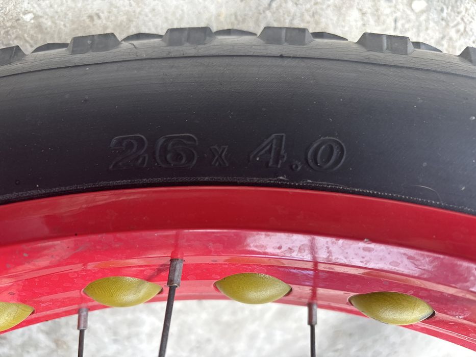 Bicicleta fat bike americana shimano frane hidraulice