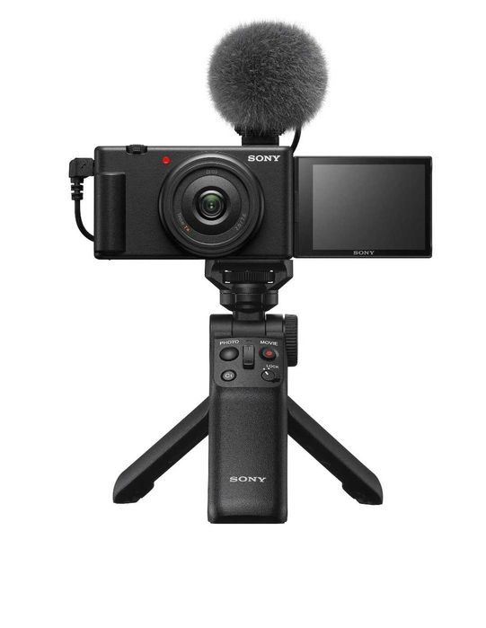Camera foto vlogging Sony ZV-1F, 20.1MP, 4K, Negru - Ca noua