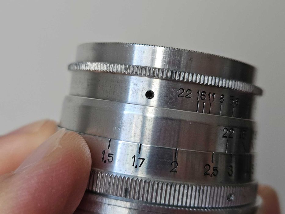 Obiectiv manual Jupiter-8 5cm F2 - LTM - 1957